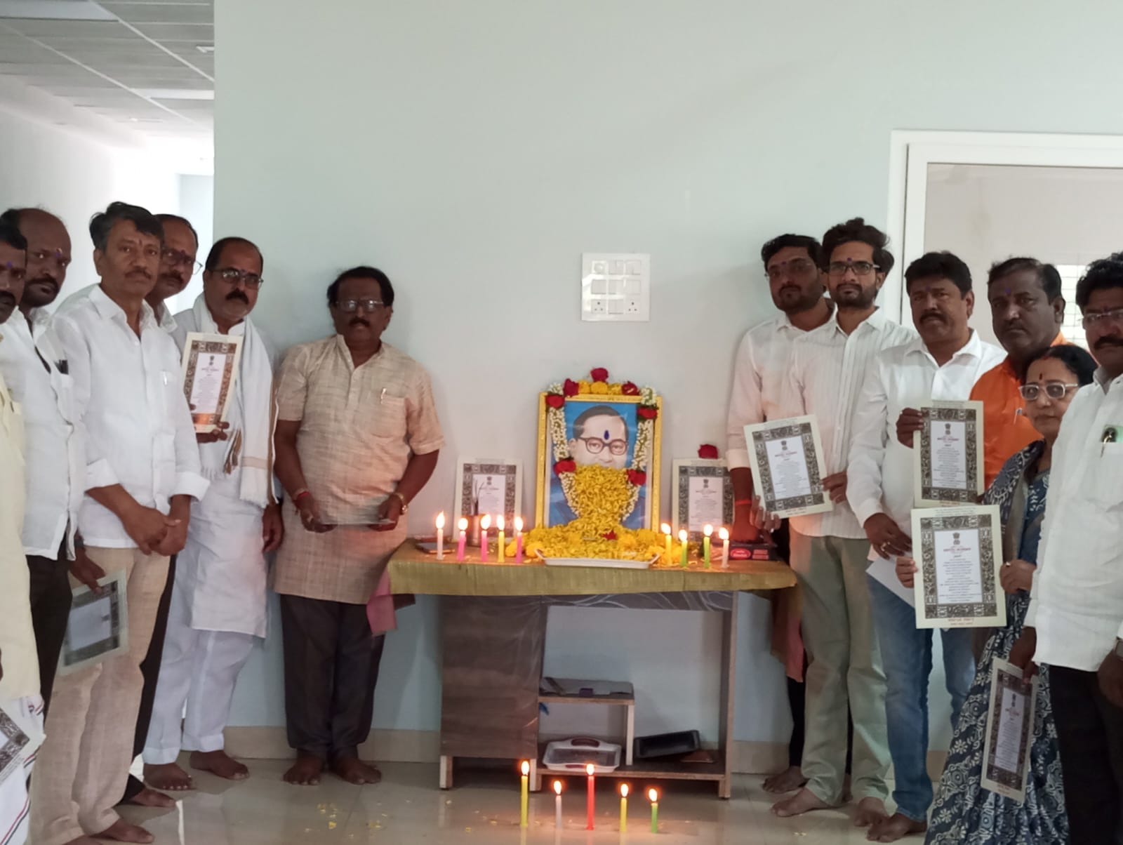 ಬಿಜೆಪಿ ಜಿಲ್ಲಾ ಕಾರ್ಯಾಲಯದಲ್ಲಿ ಸಂವಿಧಾನ ದಿನಾಚರಣೆ.